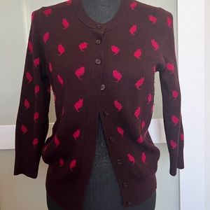 Banana Republic Cat Print Cardigan